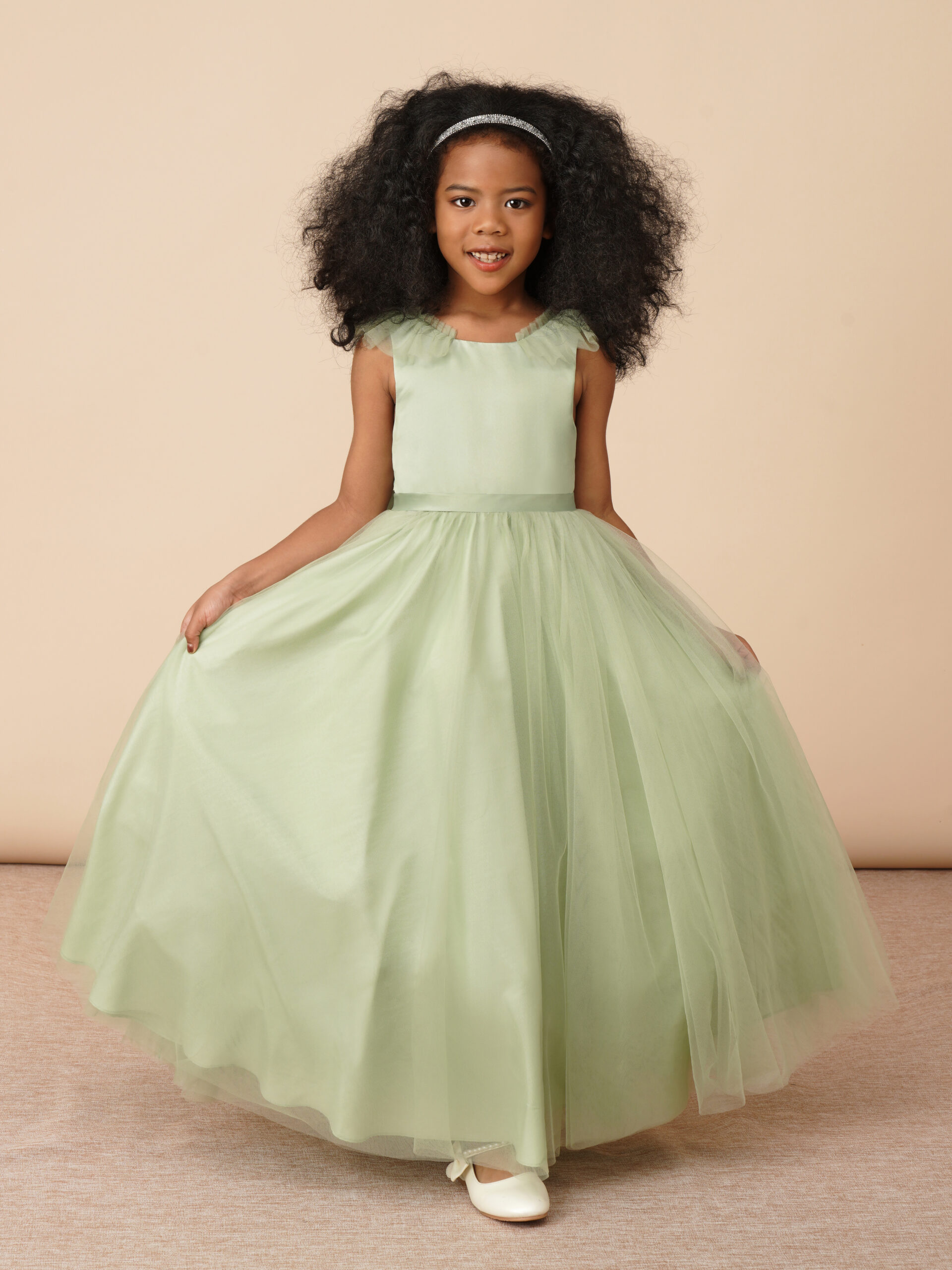 Jirocum Tulle Flower Girl Dress Whimsy & Grace in Every Twirl 1
